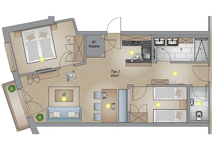 Herbst Wohnerlebnis アパート *